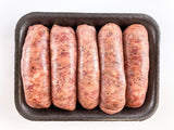 Pork and Cracked Black Pepper Sausage x 6