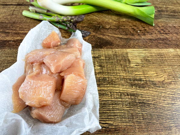 Chicken Breast - Hand Diced
