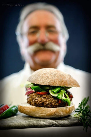 Beef Steak Burgers - 2 x 160g  Approx. weight