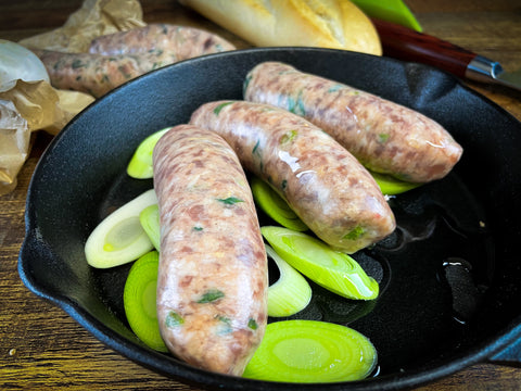 Pork and Leek Sausage x 6