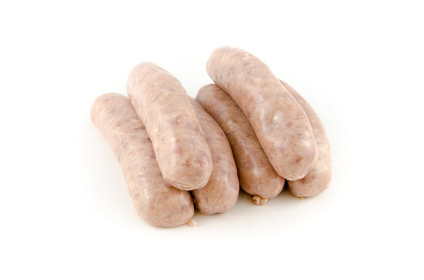 Pork, Apple & Ledbury Cider Sausage. 6 per Pack