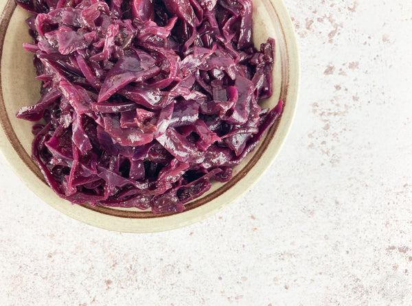 Red Cabbage with Cranberry & Balsamic Vinegar
