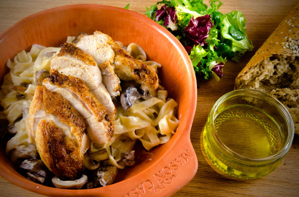 Chicken and pasta Bake