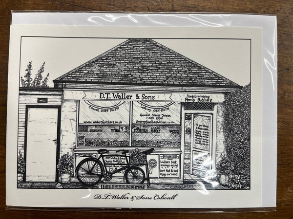 D T Waller Shop Cards