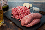Pork, Apple & Ledbury Cider Sausage.