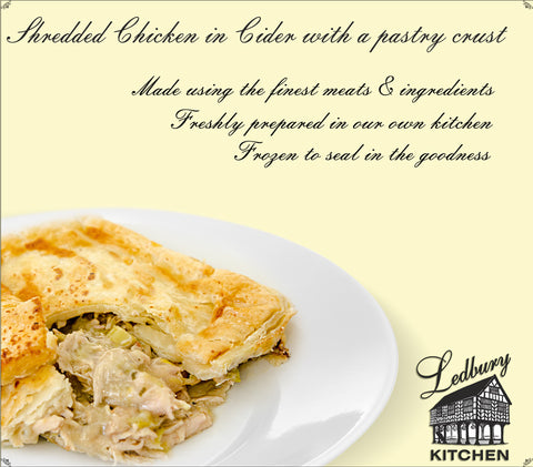 'A-la-Carte' Chicken, Bacon and Leek topped with a Puff Pastry Lid Ready Meal