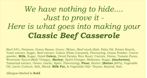 Classic Beef Casserole